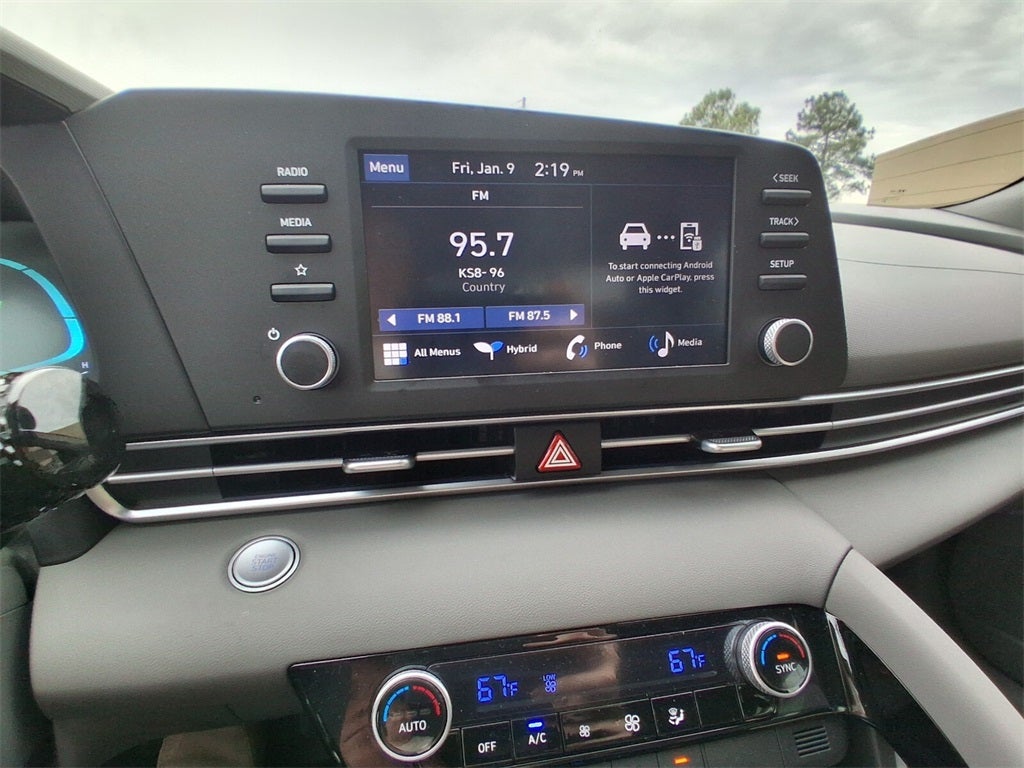 2025 Hyundai Elantra Hybrid Blue