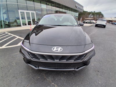 2025 Hyundai Elantra Hybrid Blue