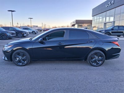 2023 Hyundai Elantra Hybrid Blue